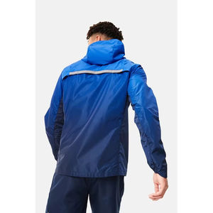 2025 hommes élégant léger imperméable veste personnalisé coupe-vent réfléchissant sécurité capuche usine meilleur respirant vêtements de travail pour - Product Image 4