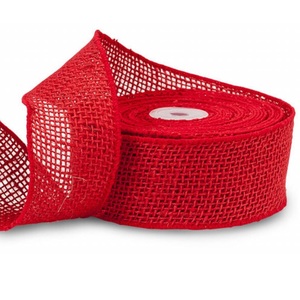 ริบบิ้นผ้าป่านปอกระเจาธรรมชาติม้วน10เมตรเชือกป่านแฮนด์เมดและเทปสำหรับโปรเจกต์แบบทำมือ - Product Image 4