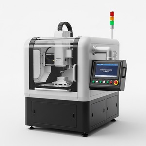 Machine de marquage au laser CO2 à fibre CNC en vente chaude, graveur industriel de bureau portable, haute précision, pièces en métal et en plastique, QR DXF/PLT/AI - Product Image 2