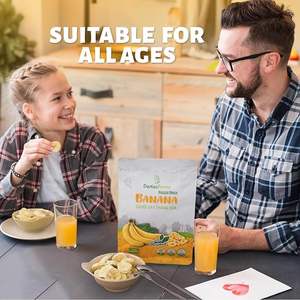 Snack Saludable al por Mayor en Envases a Granel, Dulzura Natural Cultivada en Vietnam, Muestra Gratuita, Fruta Deshidratada por Congelación, Banana Crujiente en Rodajas - Product Image 4