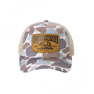 Cappello da pesca in cotone di flanella in velluto personalizzabile con stampa formale di Performance aziendale con immagine in California - Product Image 4