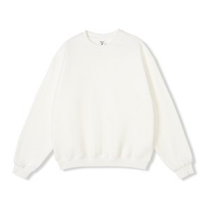 Sweatshirts d'hiver pour hommes à épaules tombantes brodés molleton de coton mélangé commandes en gros B2B - Product Image 6