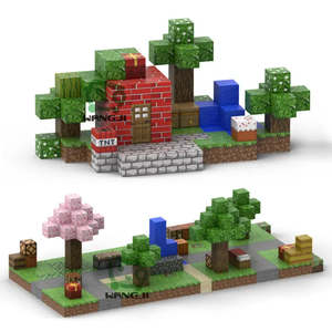 Jouets de construction en plastique magnétique pour Minecraft, ensemble de construction éducatif certifié EN71/CPC/GCC - Product Image 6