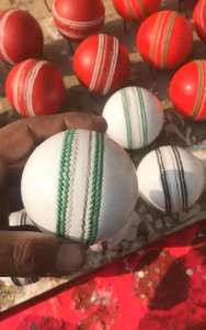 Pelotas de Cricket de Goma de Primera Calidad Profesional en Oferta / Pelotas de Cricket Duras con Logotipo y Marca Personalizados de Nuevo Diseño - Product Image 6