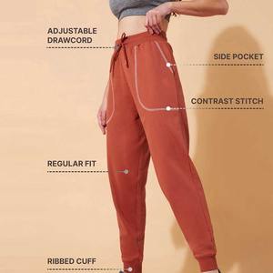 กางเกงลำลองผู้หญิงน้ำหนักเบาระบายอากาศสวมใส่สบายพอดีตัวหลวมมีสไตล์ชุดวิ่งกลางแจ้งขนาดผู้ใหญ่สำหรับฤดูใบไม้ผลิ - Product Image 4