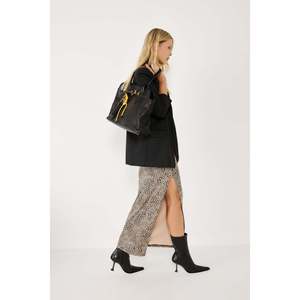 กระโปรงลายเสือดาวแบบมีรอยผ่า - Product Image 3