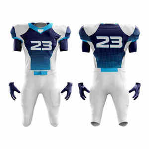 Uniforme de Fútbol Americano Personalizable, Ligero y Transpirable, Diseño por Sublimación, Tallas Grandes, Uniforme Deportivo para Equipos - Product Image 2