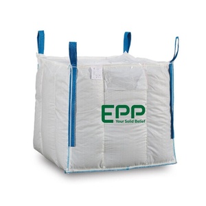 Fabriqué au Vietnam grande capacité PP personnalisé tissé Jumbo 1 tonne grands sacs 1000kg tissu FIBC sac en vrac pour la construction - Product Image 3