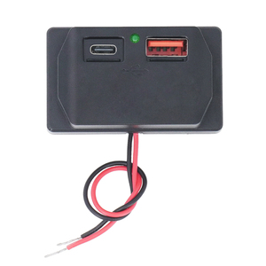 Cargador USB de 48W con USB C PD 30W QC3.0, Enchufe de Carga Rápida con Cubierta Retráctil para Coche, Autobús, Asiento, RV, Montaje en Superficie - Product Image 5