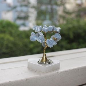 Árboles de Piedra Semipreciosa en Miniatura Artesanía Única (Angelita, Pirita y Crisocola) - Product Image 2