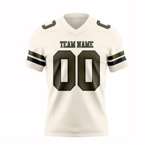 Camiseta de malla de fútbol de la mejor calidad Camiseta de entrenamiento de club de media manga con nombre y número de equipo Camiseta de fútbol transpirable - Product Image 1