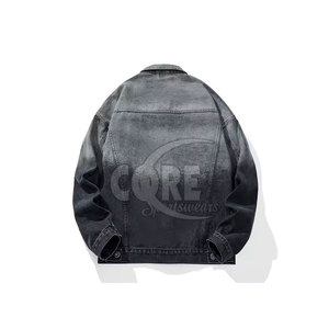 Veste en jean pour hommes de haute qualité dernière conception écologique veste d'hiver en jean respirant pour hommes - Product Image 3