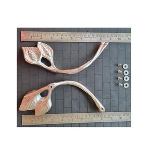 Dernière conception poignée de plateau en laiton produit le plus vendu 100% poignée de plateau de service en laiton véritable design moderne - Product Image 4