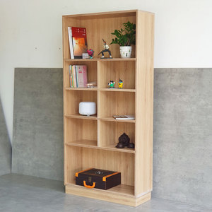 ชั้นวางหนังสือแบบตั้งพื้น 5 ชั้น รุ่นโมเดิร์น ขนาด 80x30x160 ซม. ทำจากไม้อัด รุ่น KS68169-สำหรับห้องนั่งเล่น ห้องนอน หรือจัดระเบียบสำนักงาน - Product Image 3