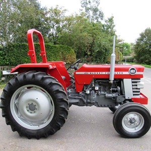 Tracteur à roues Massey Ferguson 165 d'occasion, 75 CV, en bon état pour usage agricole, avec composants essentiels : moteur, pompe à engrenages, boîte de vitesses, roulement. - Product Image 1