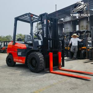 รถยกโตโยต้า FDZN30 3 ตัน รถยกมือสองจากญี่ปุ่น เครื่องยนต์ 1DZ-2 รถใช้แล้ว เครื่องยนต์เบนซิน 3000 กิโลกรัม - Product Image 4