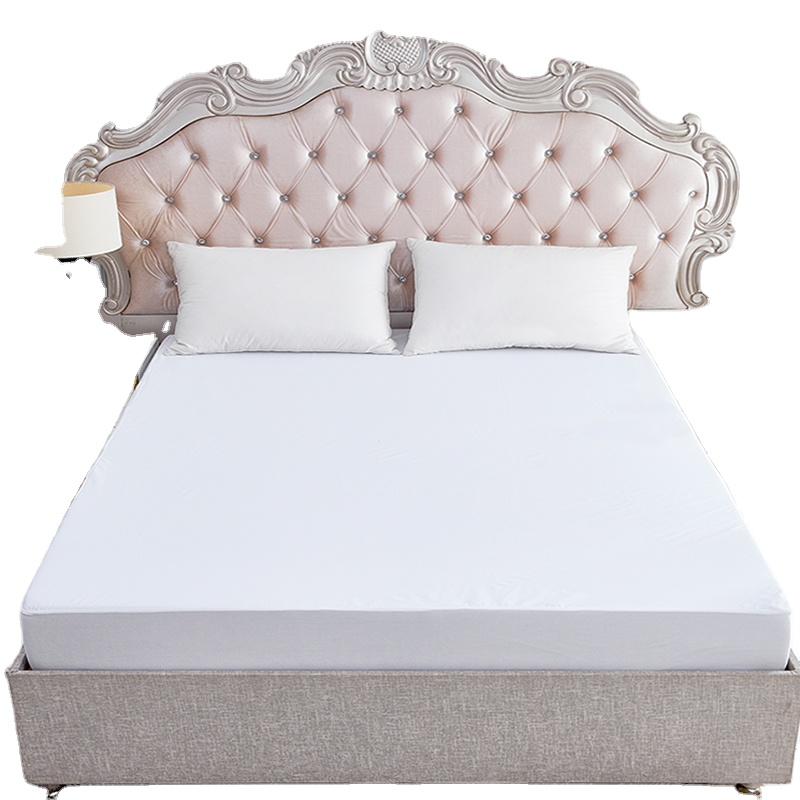 Полностью изготовленная на заказ Водонепроницаемая натяжная простыня из 80% хлопка махровая простыня