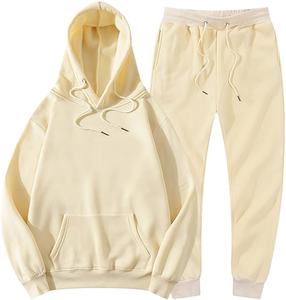 Sweat-shirts et pulls à capuche d'hiver de luxe 100% coton 480g épais surdimensionné coupe-vent vierge personnalisable - Product Image 1