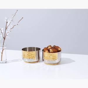 Plateaux de service en aluminium de luxe modernes de qualité supérieure plateaux décoratifs multifonctionnels détachables pour mariages Ramadan personnalisés - Product Image 4