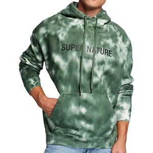 Pull d'hiver personnalisé de haute qualité 2025 avec logo brodé, en molleton de coton épais, respirant, style vintage délavé à l'acide, streetwear - Product Image 1