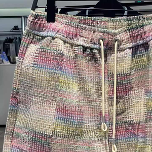 Short vintage OEM personnalisé de luxe pour hommes, délavé à l'acide, de haute qualité, style de rue ample, écologique, décontracté, confort, taille personnalisée - Product Image 2