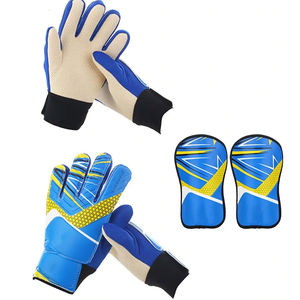 Gants de gardien de but professionnels en cuir imperméables et respirants pour le football et le futsal pour les jeunes enfants - Product Image 1