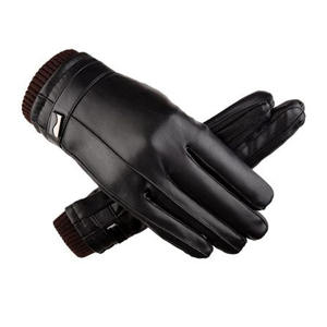 Gants d'hiver en cuir pour hommes, best-sellers, haute qualité, durables, imperméables, coupe-vent, antidérapants, avec bracelet réglable, épaissis - Product Image 4