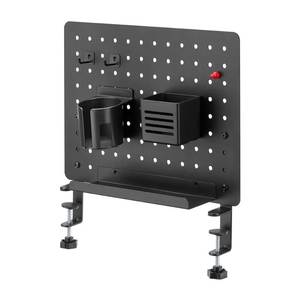 420x332x157mm Convenient Desk-Mounted Pegboard with Iron Frame Office Organizer for Desk Space-BPEG003 - Product Image 1