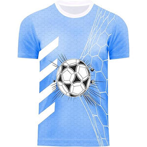 Conjunto de uniforme de fútbol infantil con logotipo personalizado de alta calidad, ropa deportiva nueva con Jersey y pantalones cortos de alta calidad, servicio OEM - Product Image 4