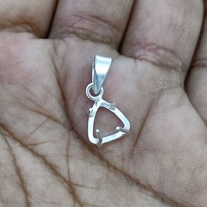 Base para Colgante de Plata de Ley 925, para Joyería Hecha a Mano, Bisel Personalizable de 5x5mm a 50x50mm - Product Image 6