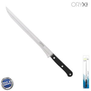 Coltello per Prosciutto Grenoble, Lama in Acciaio Inossidabile, 25 cm, Nero - Product Image 1