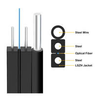 Cordon de raccordement de couleur noire câble Patchcord SC-APC FTTH câble de raccordement cordon de raccordement SC-SC 3m G657a2 cordon de raccordement à fibre optique