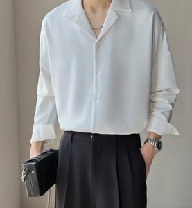 Camisas casuales para hombre Blusas personalizadas de algodón orgánico sostenible Antiarrugas 100% algodón Temporada de otoño - Product Image 2