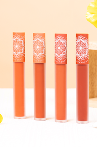 Crema ligera mate de larga duración con brillo de labios colorete DE ALTO pigmento coreano con gel de acabado colorete negro forma regordeta de marca alta - Product Image 2