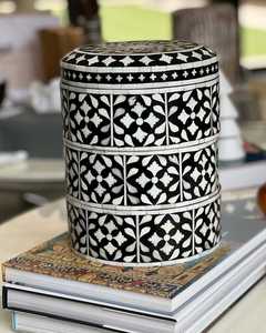 Beautiful <b>Wood</b> Acrylic Chocolate Holder with Pearl Inlay Home Decor and Food <b>Storage</b> for Ramadan and Eid - Product Image 5