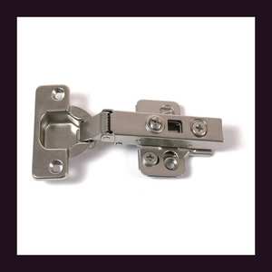 Charnière X pour meubles, démontage rapide, couleur 8 diamètres. 35 Con Basetta - Product Image 1
