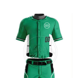 ชุดเครื่องแบบเบสบอลระบายอากาศได้ดีขนาดพิเศษเทคนิคการระเหิด - Product Image 5