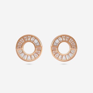 92.5 <b>Silver</b> <b>Stud</b> <b>Earrings</b> Geometric Design for Party 188370 - Product Image 1
