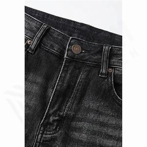 New Arrivals Casual Men Patchwork Cargo Pants <b>Soft</b> Lightweight Perfect Everyday Wear Relaxed Outfits <b>Denim</b> <b>Jeans</b> Customized - Product Image 4