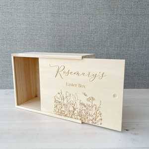 Floral Easter <b>Keepsake</b> <b>Box</b> for Holiday Decorations - Product Image 4