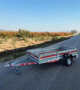 Remolque Agrícola Pequeño de Plataforma Plana de Aluminio con Neumáticos Dobles, Remolque de Alta Seguridad - Product Image 2