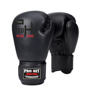 ถุงมือต่อยมวยสำหรับแข่งขันสีดำใหม่ผลิตได้ทั้งชายและหญิง - Product Image 1