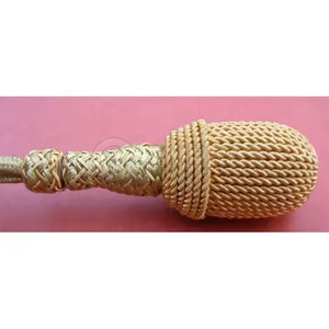 ปมดาบนุ่มและยืดหยุ่นพร้อมพู่ตกแต่งสไตล์คลาสสิกปมดาบพร้อมห่วงที่ยึดที่แข็งแรง - Product Image 5