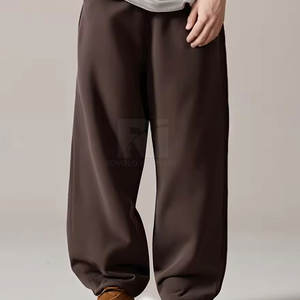 กางเกงวอร์มทรงหลวมสำหรับผู้ชายกางเกงวิ่งขายาวซักได้ - Product Image 3