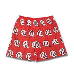 Pantalones Cortos Deportivos Sublimados Personalizados OEM, Diseño de Baloncesto, Pantalones Cortos para Hombre con Bolsillos Laterales Profundos - Product Image 4