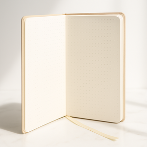 LABON Dawn Muse A5 copertina in tessuto Notebook con lamina d'oro scritta minimalista con copertina rigida diario per la scrittura e l'ispirazione - Product Image 3