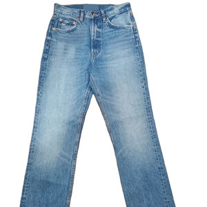 กางเกงผ้ายีนส์แฟชั่นสำหรับผู้หญิงกางเกงผ้าเดนิมแบบลำลองพร้อมผ้าซัก - Product Image 1