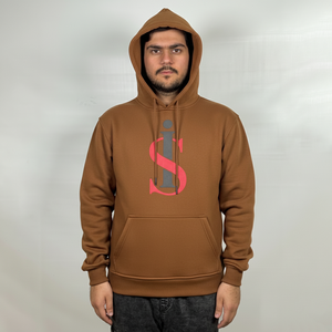 Sudadera con Capucha Personalizada de 420 GSM del Fabricante, Sudadera con Capucha para Hombre con Bordado Desgastado, Parche Bordado, Sudadera Básica para Hombre - Product Image 2