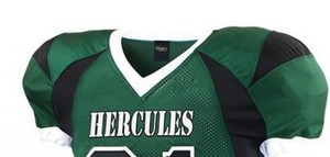 Uniforme de football américain taille XL très vendu chemises de sport en polyester léger imprimées avec logo personnalisé caractéristique respirante - Product Image 4