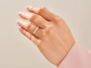 แหวนเงินทำด้วยมือสไตล์ Boho เครื่องประดับ925เงินแท้สีขาวบุษราคัมเครื่องประดับแหวนแนวโน้มสำหรับผู้หญิงของขวัญสำหรับผู้หญิงสำหรับเธอ - Product Image 4